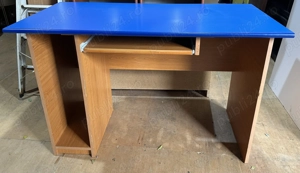 Birou Solid cu glisiera; Masa de lucru cu blat 120x67 cm