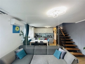 Ap cu 3 camere, 81 mp utili, tip mansarda, Zona Cedonia - imagine 5