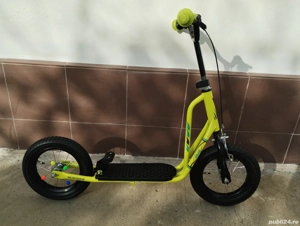 Trotineta De Băieți Din Aluminiu Foarte UșoarăFrână De Picior Și de Mână, Nouă Calitate Germană 