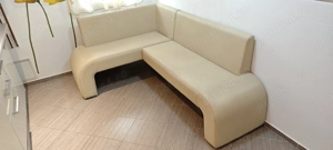 Coltar bucatarie, piele ecologica 195X 140 cm, stare foarte buna