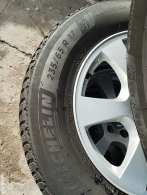 4 Roti Jeep Volvo XC60 De Iarna Michelin Alpin 235/65/17,DOT 2022, Impecabile Originale!!   - imagine 6
