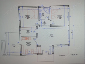 De vanzare casa 100 m2,3 camere,posibilitate extindere cu mansarda - imagine 2