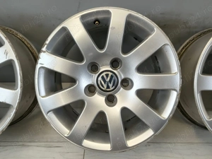 Jante VW 5x112 R15 Passat, Golf, Bora, New Beetle; Skoda, Seat, Audi - imagine 4