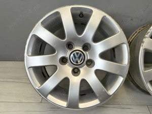 Jante VW 5x112 R15 Passat, Golf, Bora, New Beetle; Skoda, Seat, Audi - imagine 3