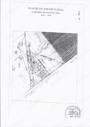 Teren extravilan 3.87 ha (38.700 mp)-Poziție Excepțională,lângă Centura Satu Mare Botiz (DN19 E81) - imagine 3