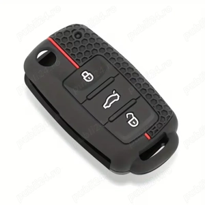 Husă din silicon pentru cheie auto, pentru Volkswagen, Skoda, Seat - imagine 4