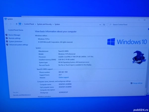 Vând calculator Fujitsu P757, procesor i5 7500 3.4 Ghz, 8GB memorie RAM DDR4, SSD 250 GB.  - imagine 4