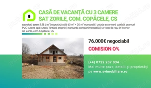 Casa de vacanta cu 3 camere