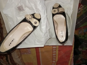 Pantofi eleganți Lady size 37* toc 10cm. marca Koton. - imagine 2