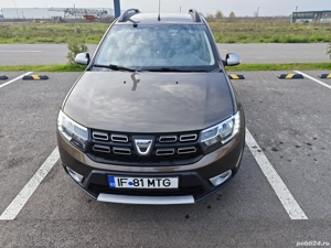 Dacia Sandero Stepway Prestige 2017, 1.5 diesel, 90CP, cutie automata, unic proprietar