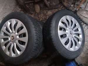 Vând roti R15 SKODA RAPID iarna