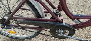 Bicicletă unisex Germanos26",cu trei viteze în butuc.