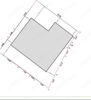 Teren intravilan de vanzare pentru constructie- zona rezidentiala ,utilitati aproape  - imagine 2