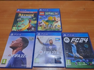 Vând ps4 , merge foarte bine, 6 jocuri + gta 5, 2 controllere perfect funcționale  - imagine 3