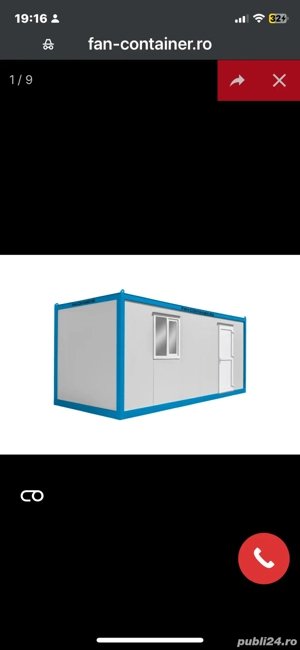 inchiriez container pt birou sau alte activitati