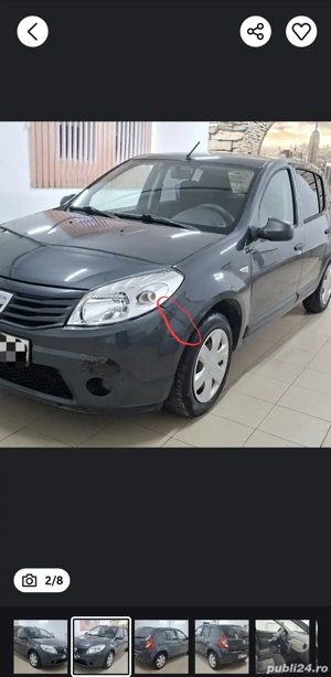 Dacia Sandero cu aer condiționat, stare buna - imagine 10