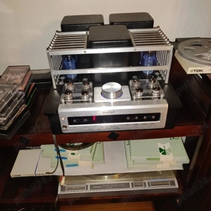 Amplificator Destiny cu tuburi "EL34 de luxe"  2X50W telecomanda - imagine 2