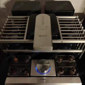 Amplificator Destiny cu tuburi "EL34 de luxe"  2X50W telecomanda - imagine 3