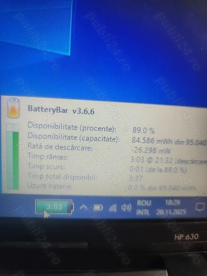 Laptop HP 630   Diagnoză Auto   Baterie Nouă   SSD 256 - imagine 2