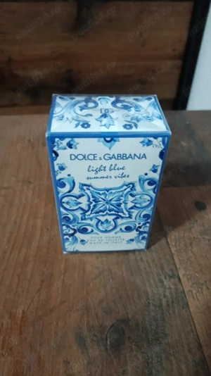 Parfum Dolce & Gabbana Light Blue Summer Vibes , Eau de Toilette 75ml . Made in Italy