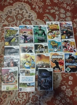 Consola Wii + Tv smart 80cm + 18 jocuri + Wii fit balance - imagine 2