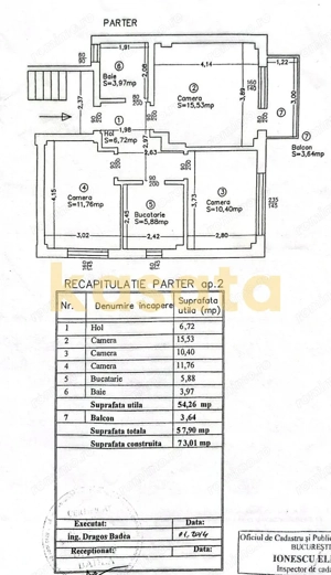 OPORTUNITATE | APARTAMENT 3 CAMERE CU CURTE PROPRIE | CONFORT - imagine 18