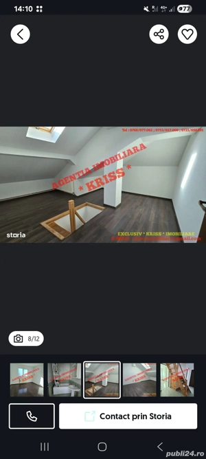 Vand mansarda Trivale Pitesti 75000 