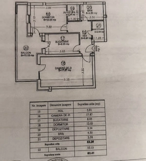 Apartament 2 Camere Decomandat TERASA 10 Mp Zona Braytim - imagine 8