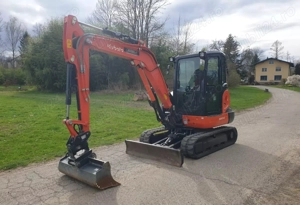 Miniexcavator Kubota KX 042-4A Transport   Testare Incluse  - imagine 3