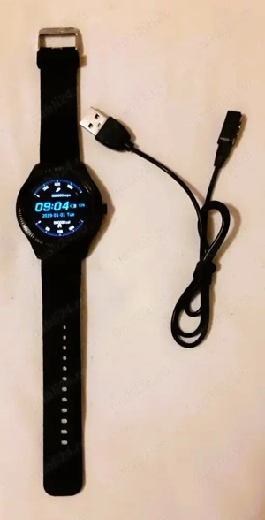 Ceas smarwatch L-9 negru