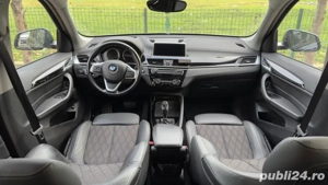 BMW X1 xDrive 190Cp  xLine Bi-Xenon Automata Camera Head up Navi MARE Piele Carlig Senzori fata+spat - imagine 8