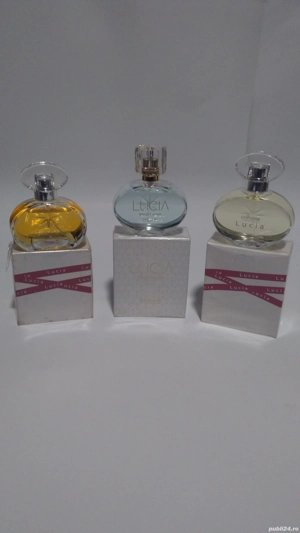 Parfum de damă   femeie LUCIA, vintage și BRIGHT AURA - Oriflame