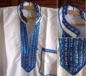 Costum barbatesc traditional islamic, nou, 4 piese (Made in Egypt) - imagine 5