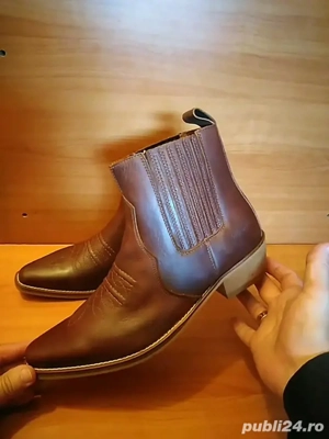 Cizme , ciocate, bocate, botine din piele naturală nr 44 - imagine 2
