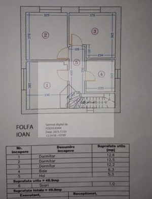 COMISION 0% I Vilă individuala nouă Otopeni - Odăi I P+1E+Pod 4 camere - imagine 4