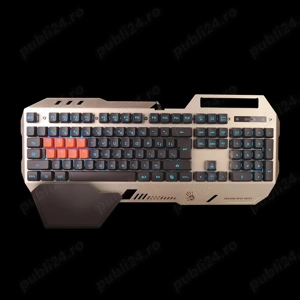 Tastatura PC Gaming Bloody A4Tech mecanica luminata RGB taste ultra rapide 8LK