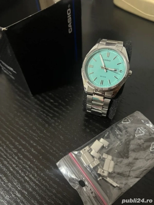 Ceas casio turcoaz 