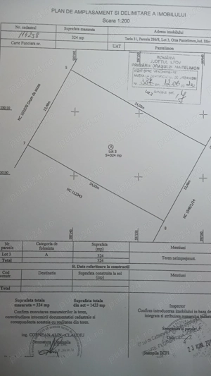 Teren intravilan,,Pantelimon,, branșat la toate utilitatile , astfalt - imagine 2