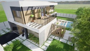 Vilă premium cu piscină privată | Ansamblu exclusivist NZEB - imagine 11