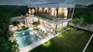 Vilă premium cu piscină privată | Ansamblu exclusivist NZEB - imagine 13