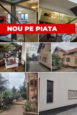 Casa individuala de vanzare Utvin 720mp teren hala de depozitare si 2 garaje