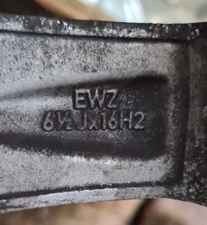 Jante Enzo aliaj + anvelope Bridgestone Blizzak LM001 205/70/ R16 - imagine 4