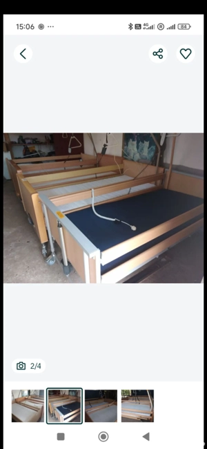 Pat medical electric pentru bolnavi