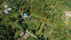 Casă " la  roșu " + 4391 mp teren de vânzare în comuna Valea Danului, sat Borobănești, județ Argeș. - imagine 8