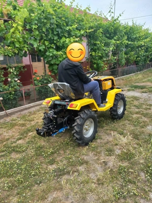 Vând Motocultor-Minitractor Progarden cu freză și plug  - imagine 3