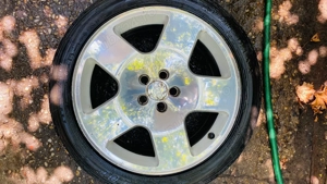 jante originale audi TT Vw Beetle golf 4 17 : 5 x 100 parabol - 7 1/2J x 17H2 - ET 32 cod : 8N060102 - imagine 3