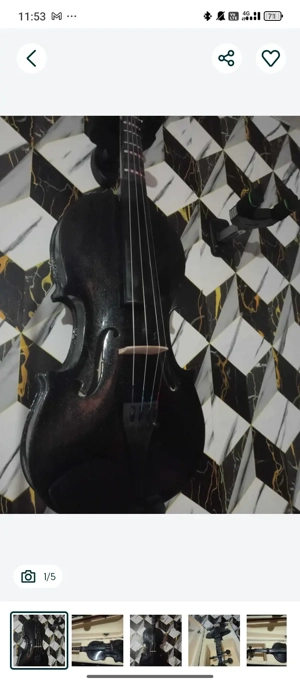 Vioara 4 4 neagră