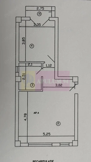 Vanzare apartament 2 camere Fundeni- Dobroesti