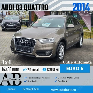 Audi Q3 Quattro 2.0 TDI | Automata | 2014 | 139.000 km