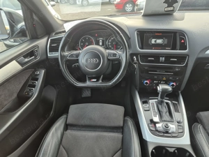 = AUDI Q5 S-Line 4x4 Aut. 2.0 T.Diesel Piele Navi Xenon Led 2016 E6 = 17.490 e. = - imagine 5